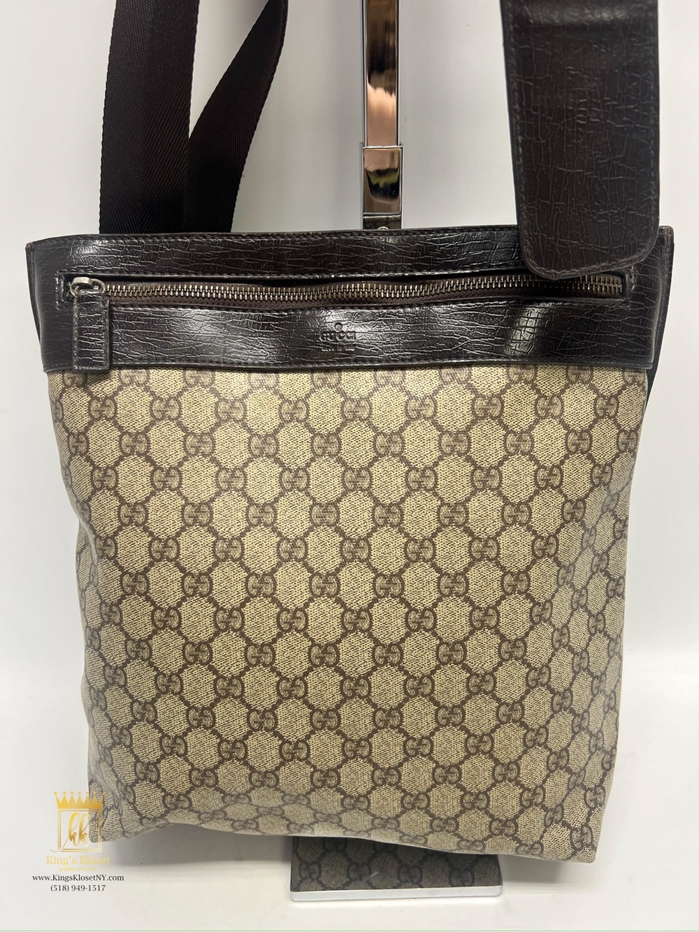 Long gucci pvc tote bag - Picture 2 of 14